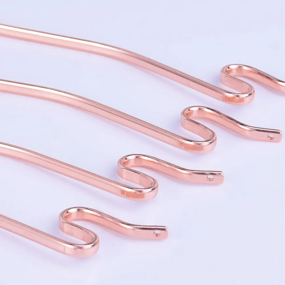 135mm Iron Snake Hair Stick Hair Pin Hair Clip Hair Stick minimalist modern Hair Accessory hair jewelry rose gold 10pcs