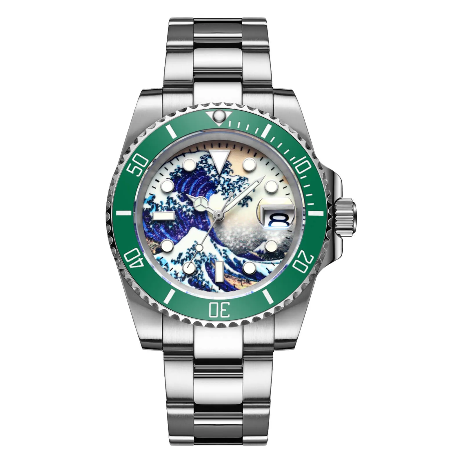 ★Black Friday★ADDIESDIVE Great Wave Sub Diver Watch（H3AC-Surf）