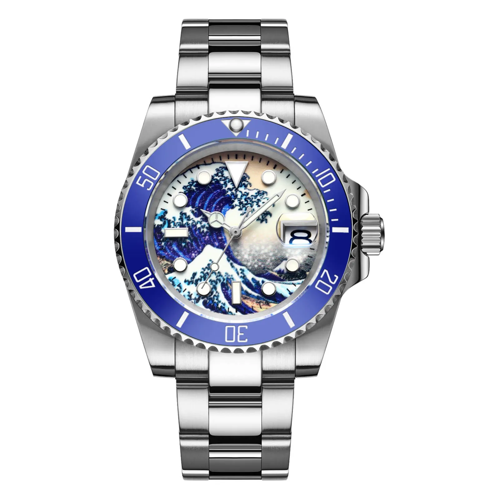 ★Black Friday★ADDIESDIVE Great Wave Sub Diver Watch（H3AC-Surf）