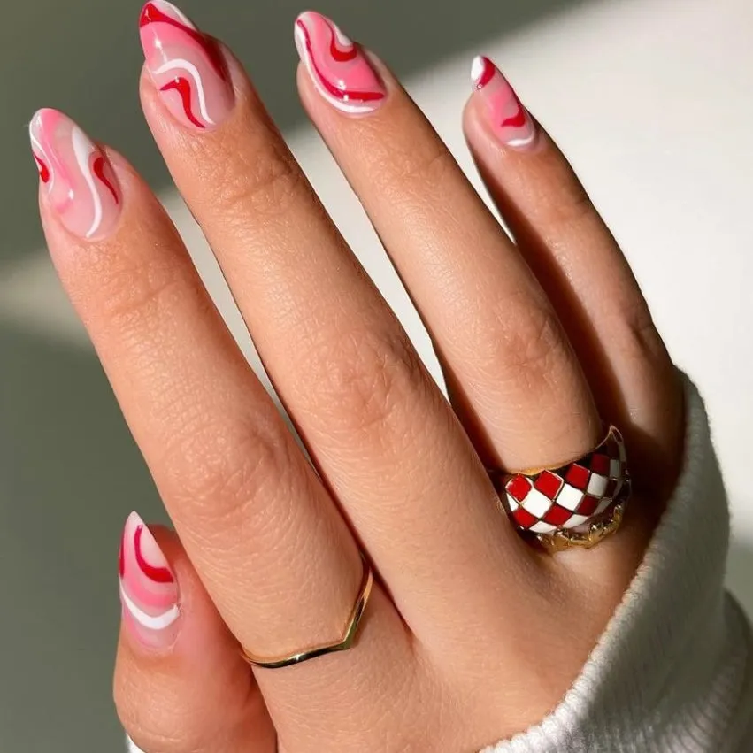 Checker Rings - Set of 2