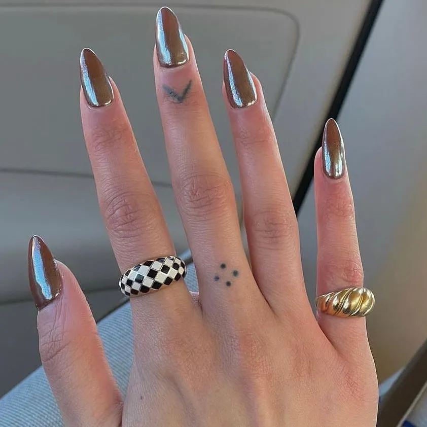 Checker Rings - Set of 2