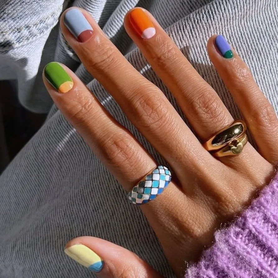 Checker Rings - Set of 2