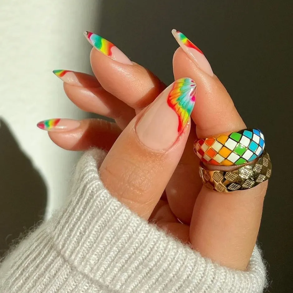 Checker Rings - Set of 2