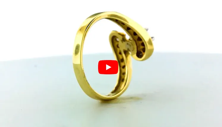 Diamond Engagement Ring 1.19 ct tw 14K Yellow Gold DENG024