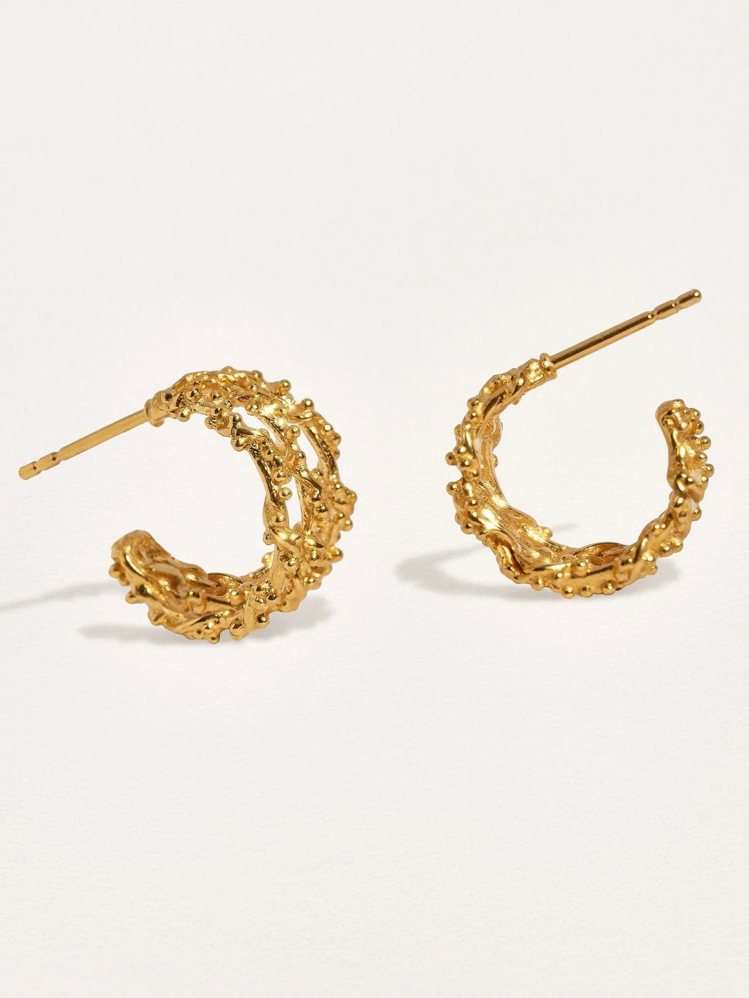 Emyl Gold Hoop Earrings