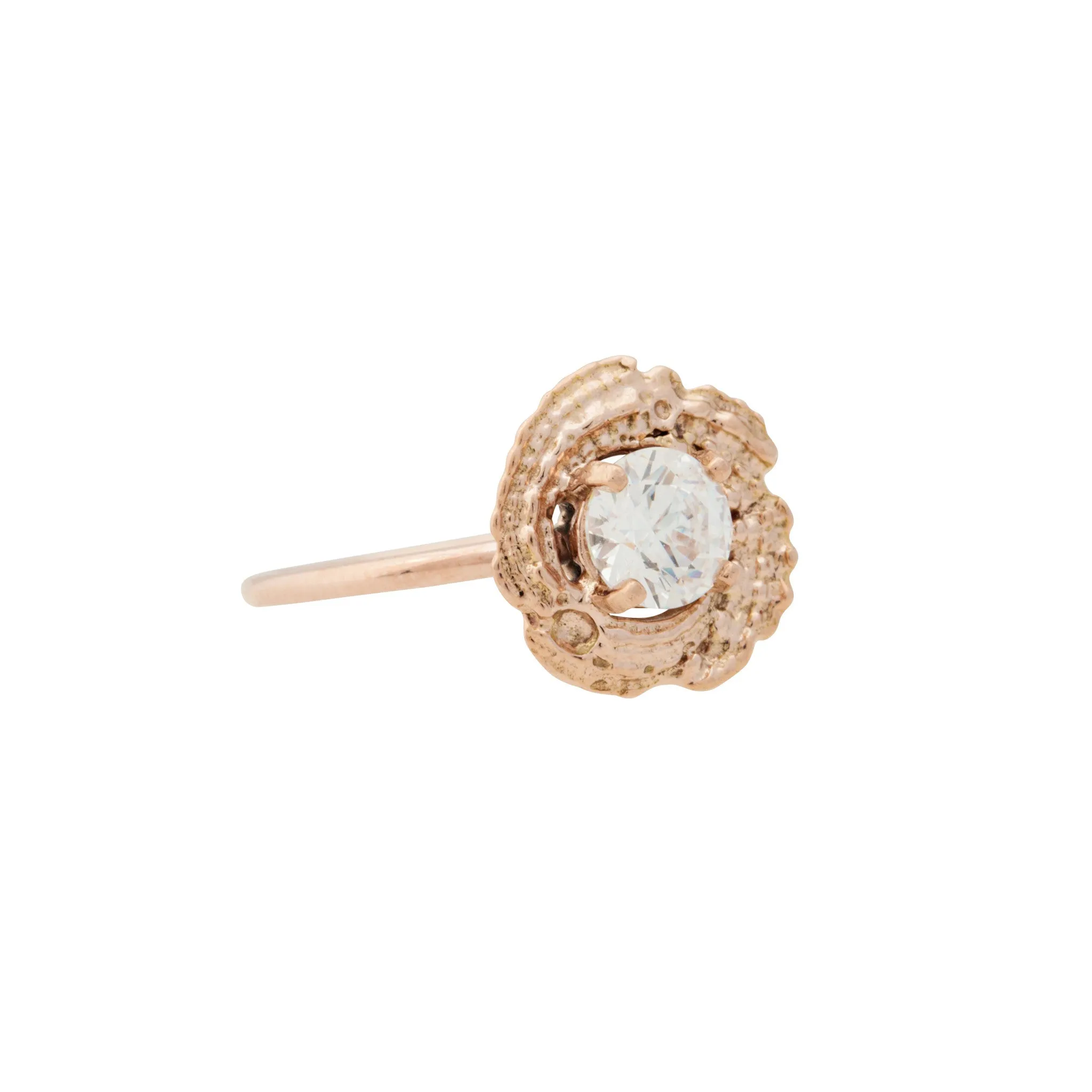 Engagement Rings ~ Small Shell Ring