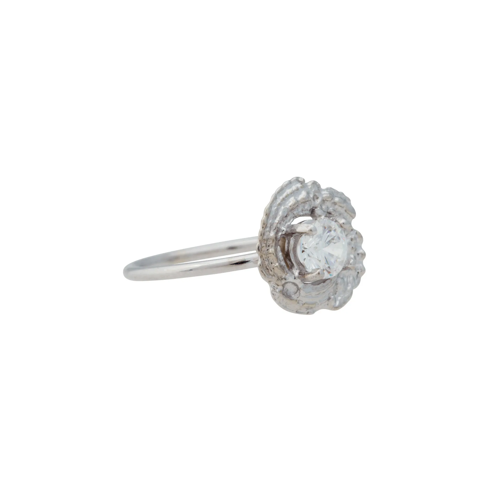 Engagement Rings ~ Small Shell Ring