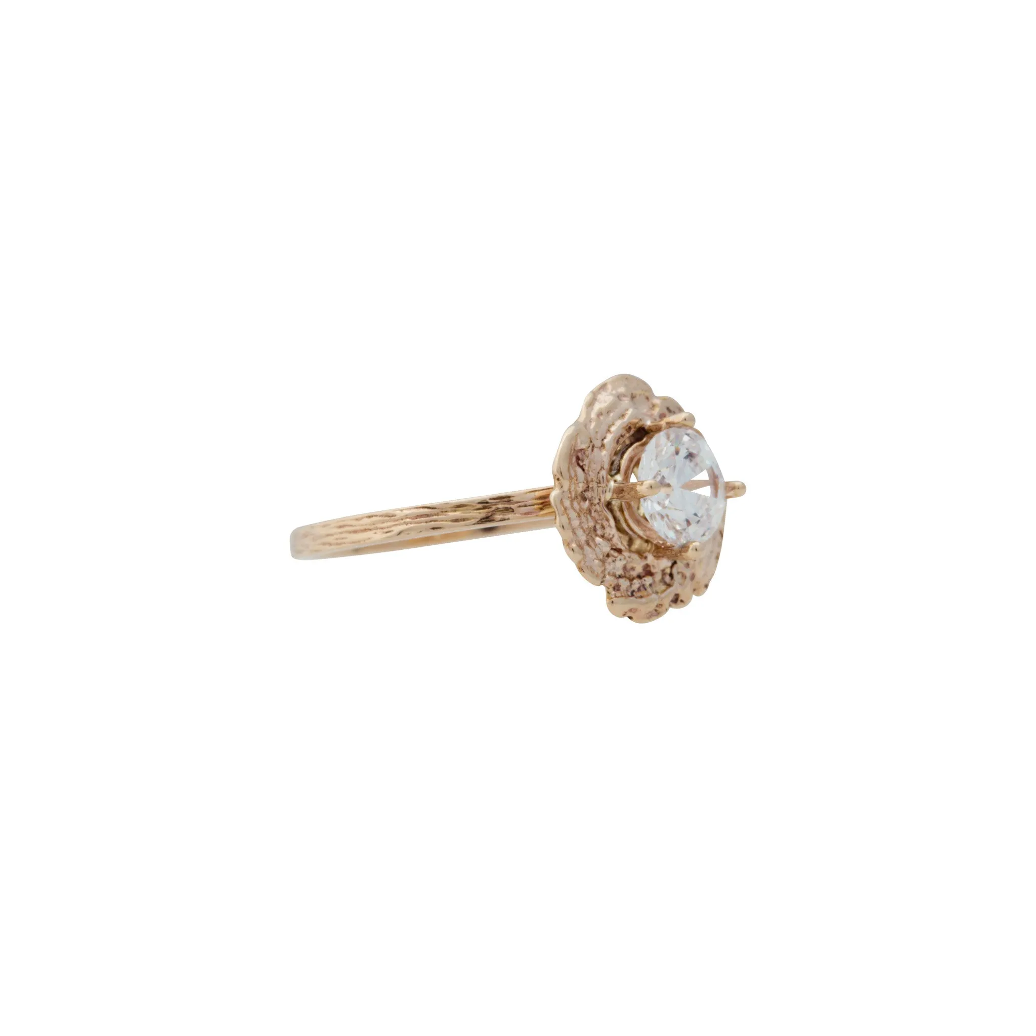 Engagement Rings ~ Small Shell Ring