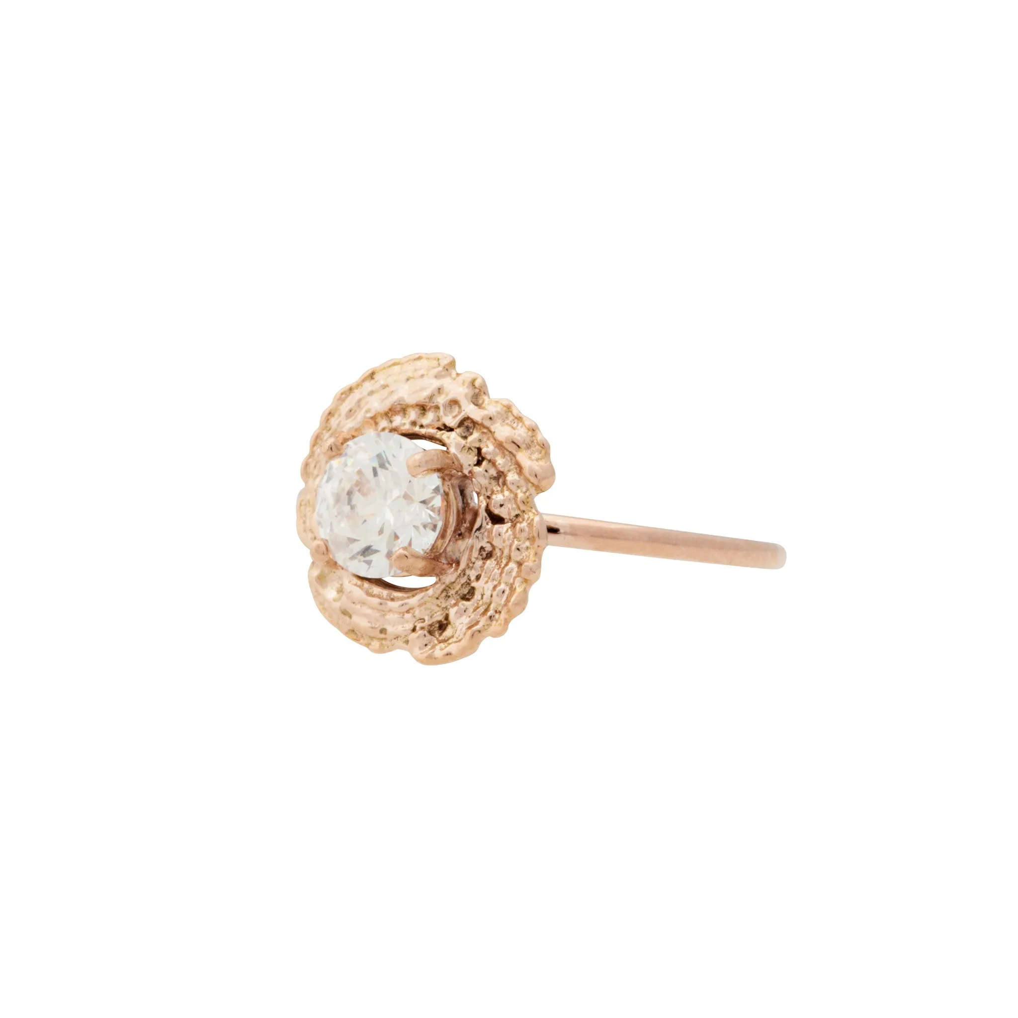 Engagement Rings ~ Small Shell Ring
