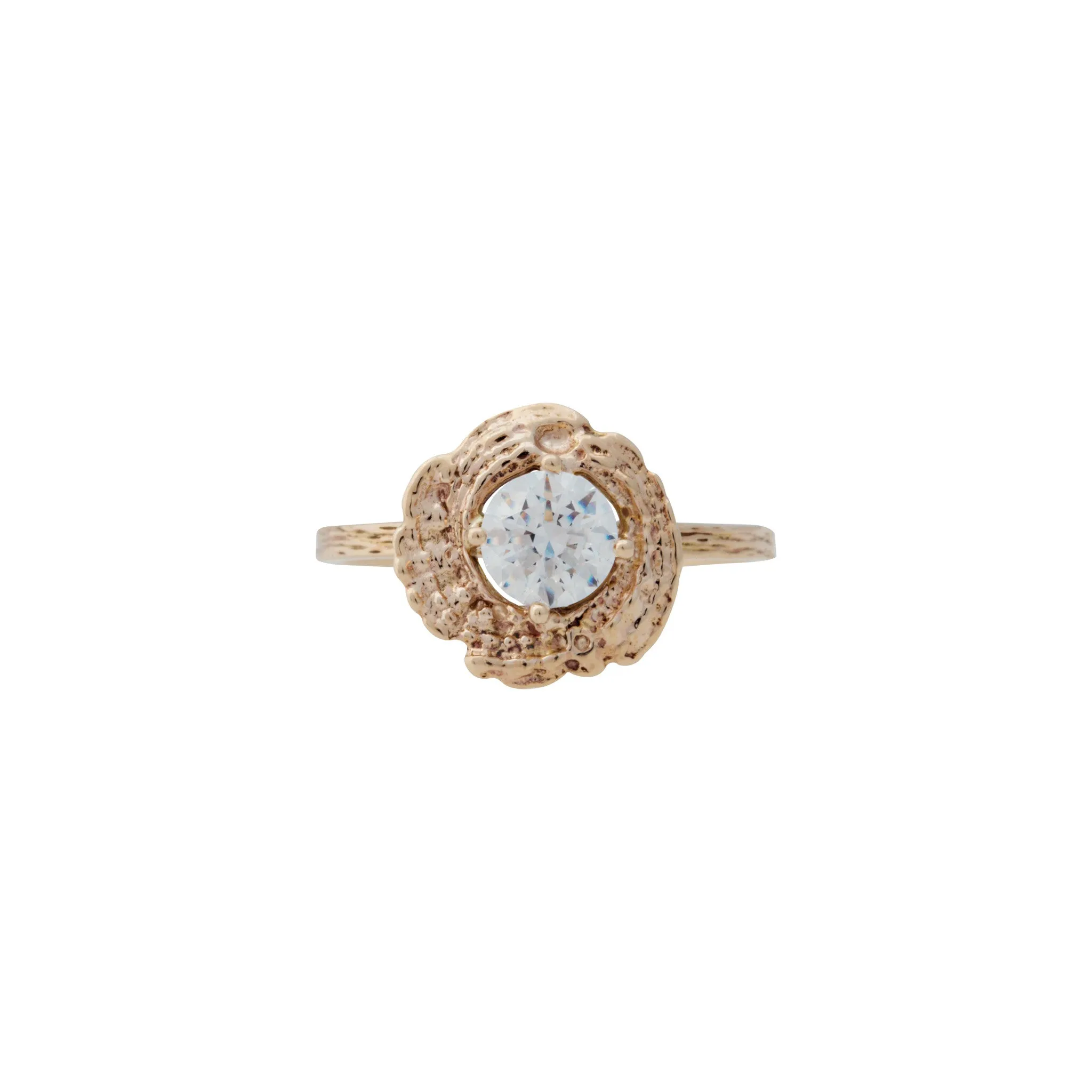 Engagement Rings ~ Small Shell Ring