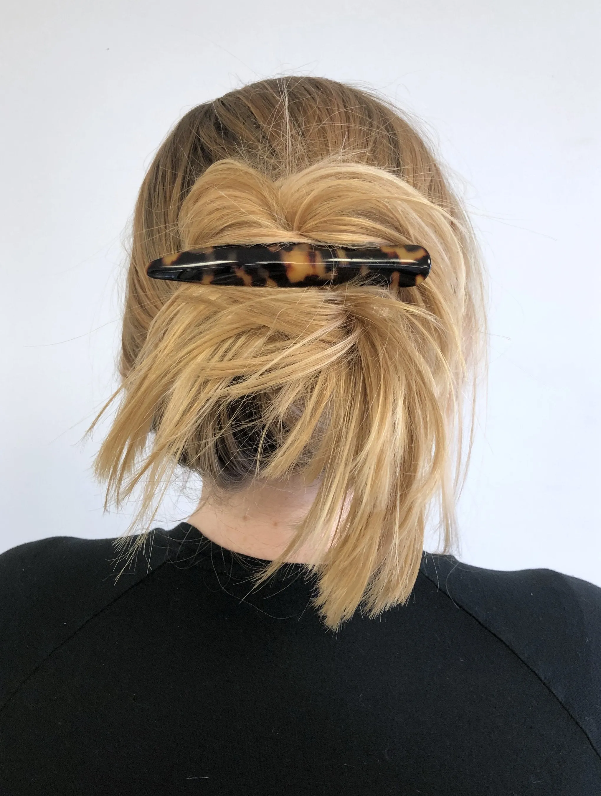 Ficcare Bella Beak Hair Clip in French Acetate
