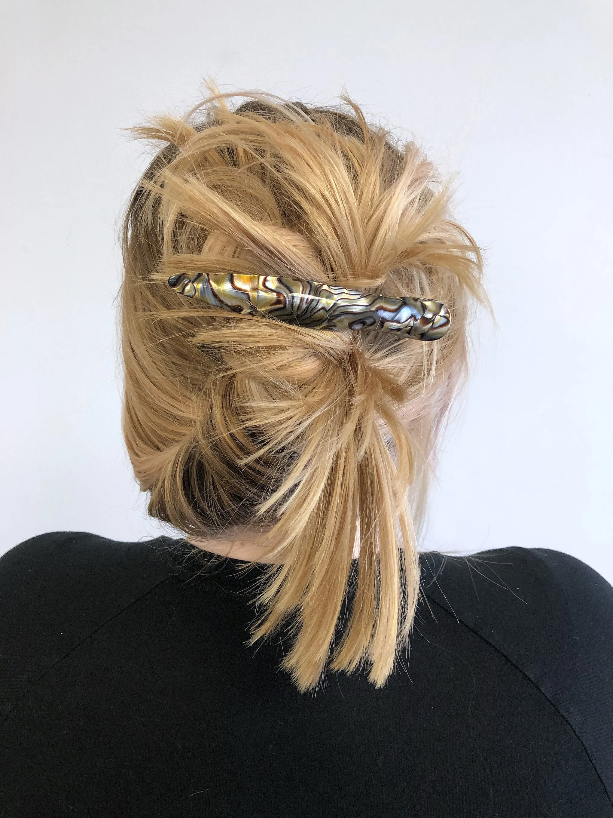 Ficcare Bella Beak Hair Clip in French Acetate