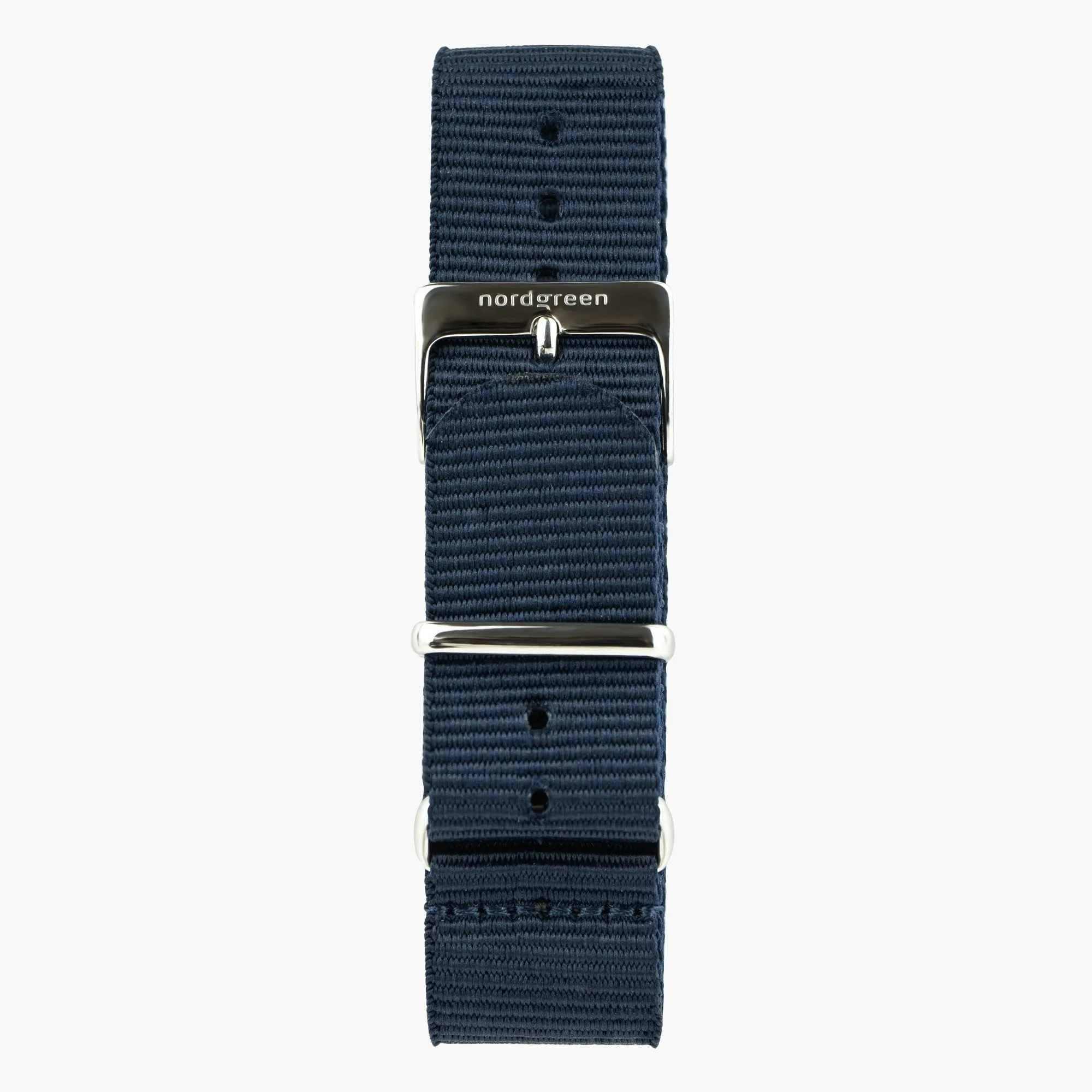 Native | White Dial - Navy Blue Nylon