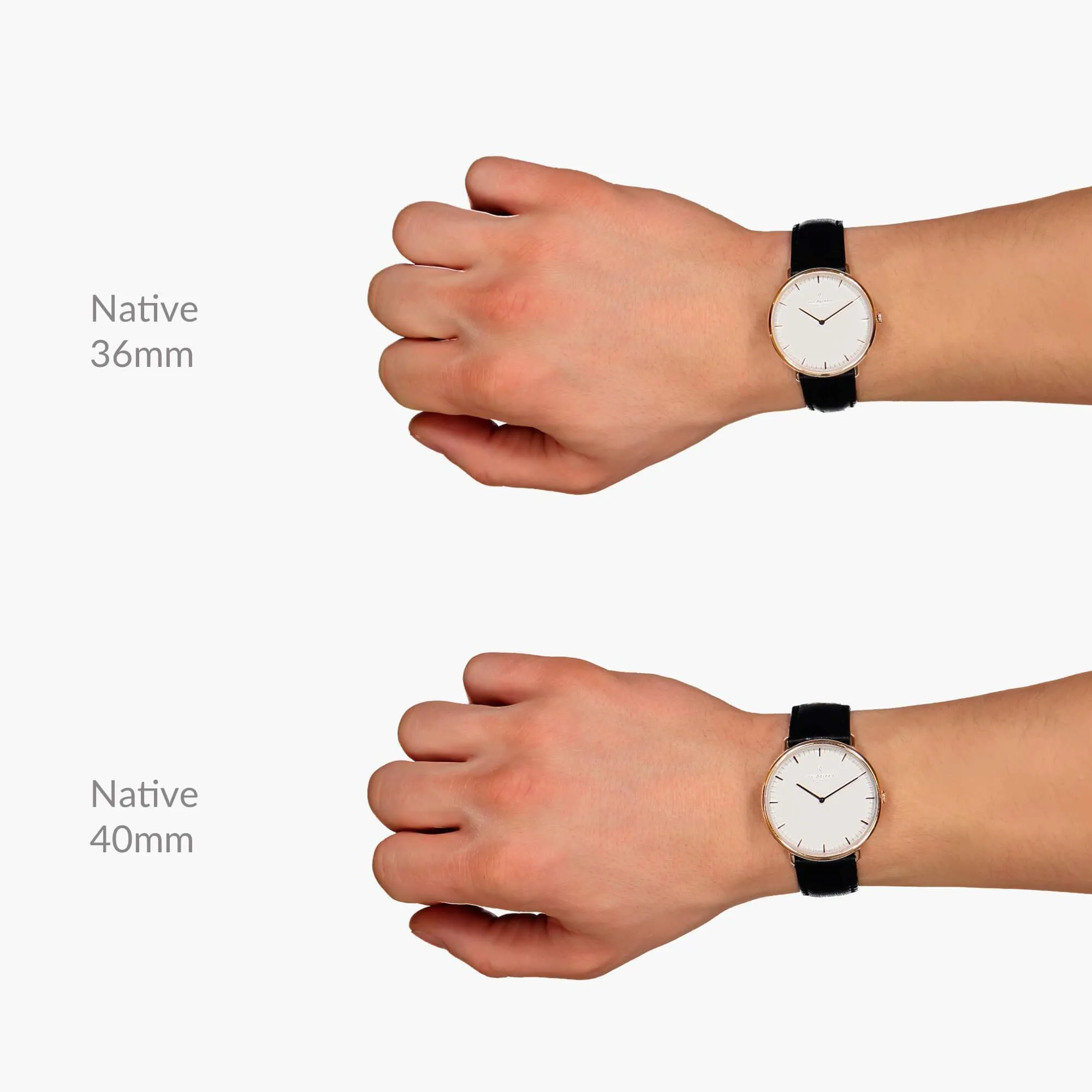 Native | White Dial - Navy Blue Nylon