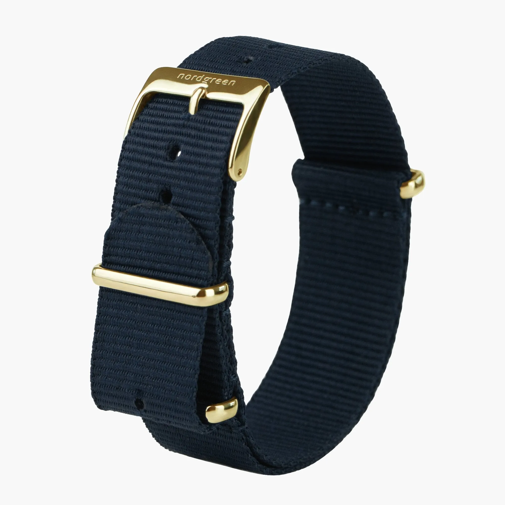 Native | White Dial - Navy Blue Nylon