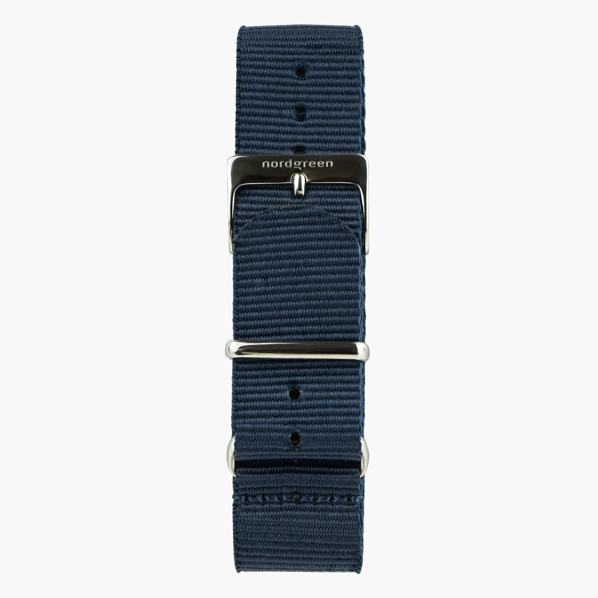 Native | White Dial - Navy Blue Nylon