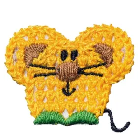 No Slippy Hair Clippy Taylor Crochet Mouse Gold