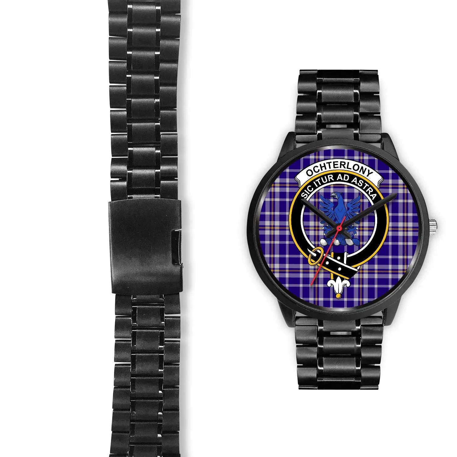 Ochterlony Clan Badge Tartan Black Watch