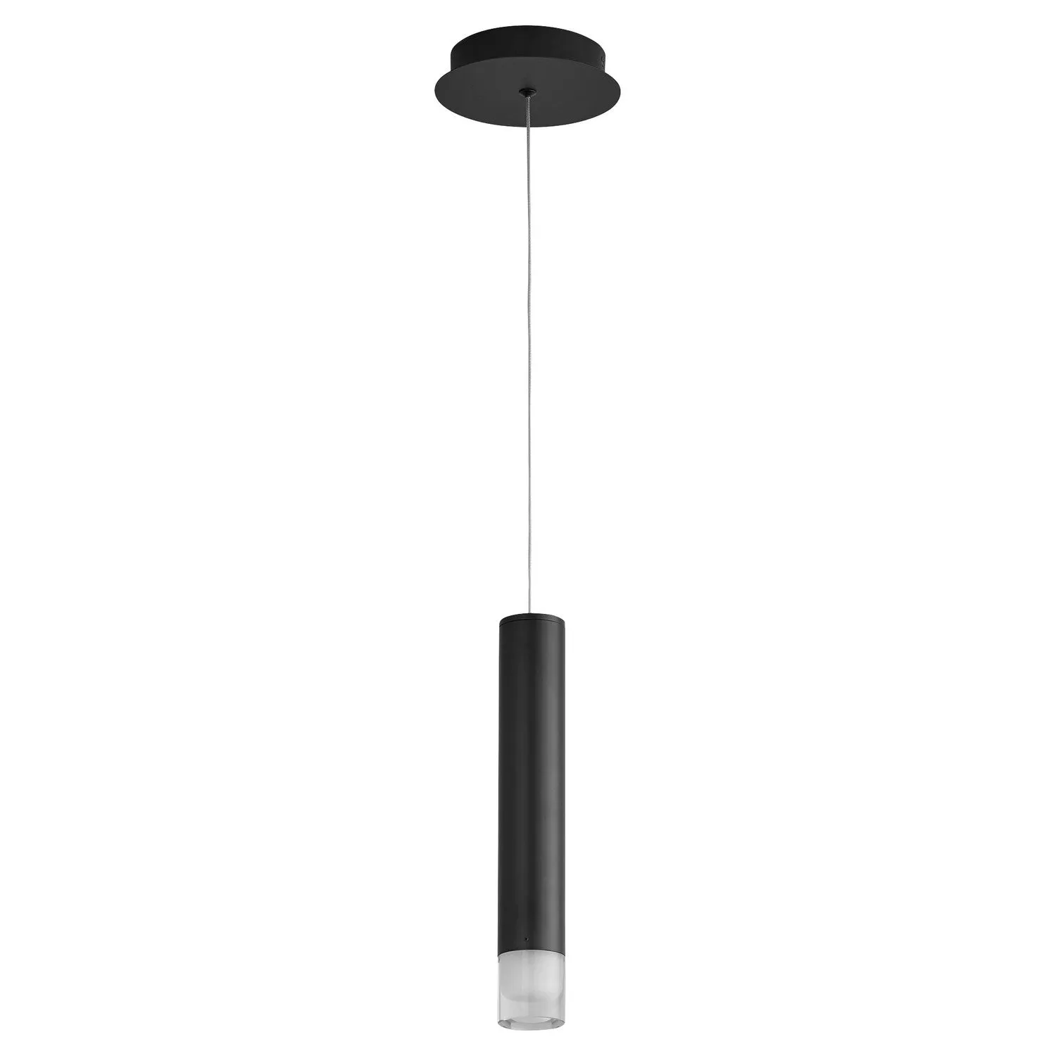 Oxygen Alarum 3-6195-15 1 Light CCT Pendant Light Modern - Black