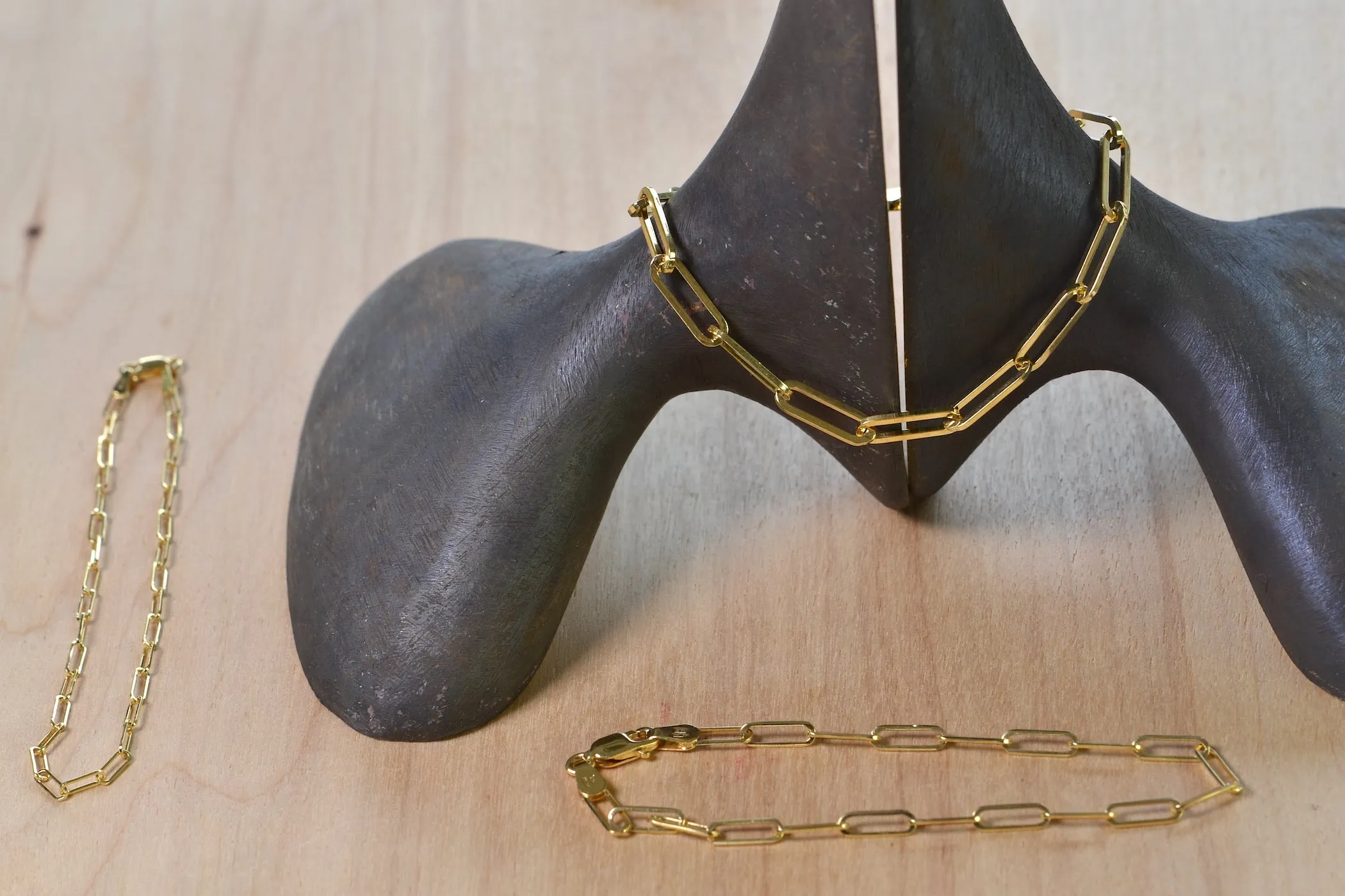 Paperclip Chain Bracelets