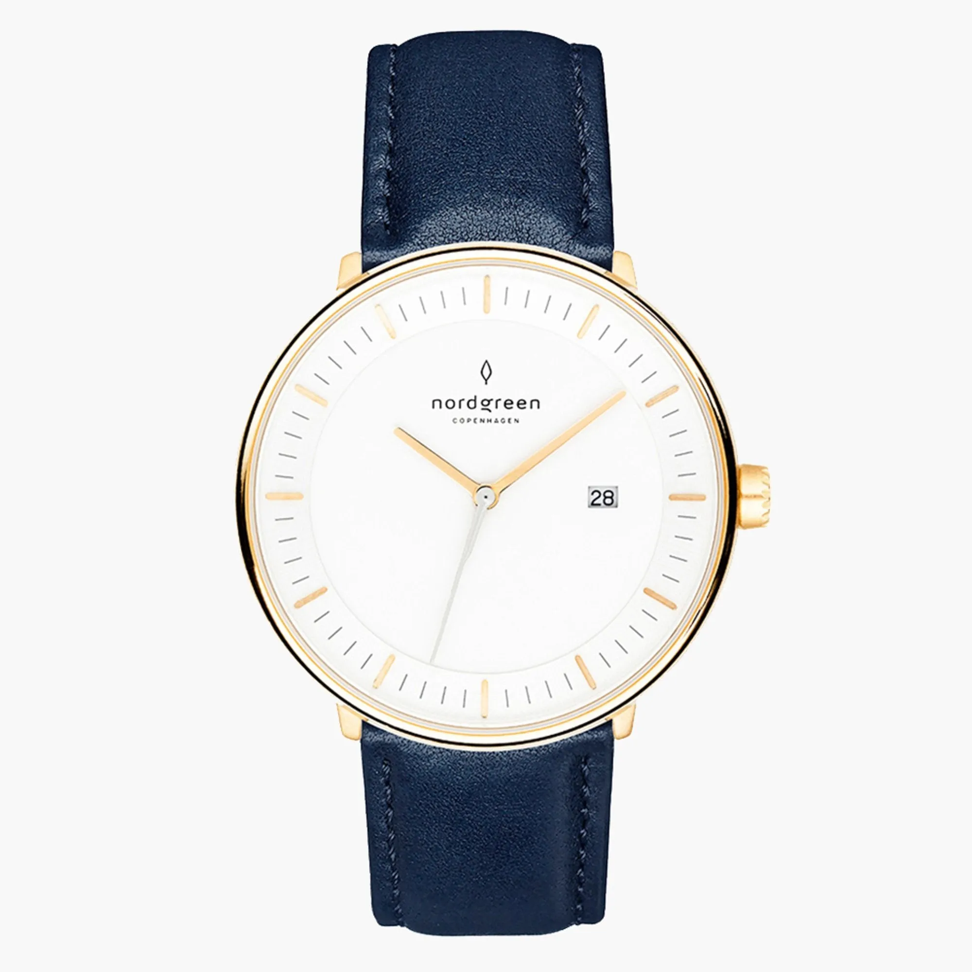 Philosopher - Navy Blue Leather