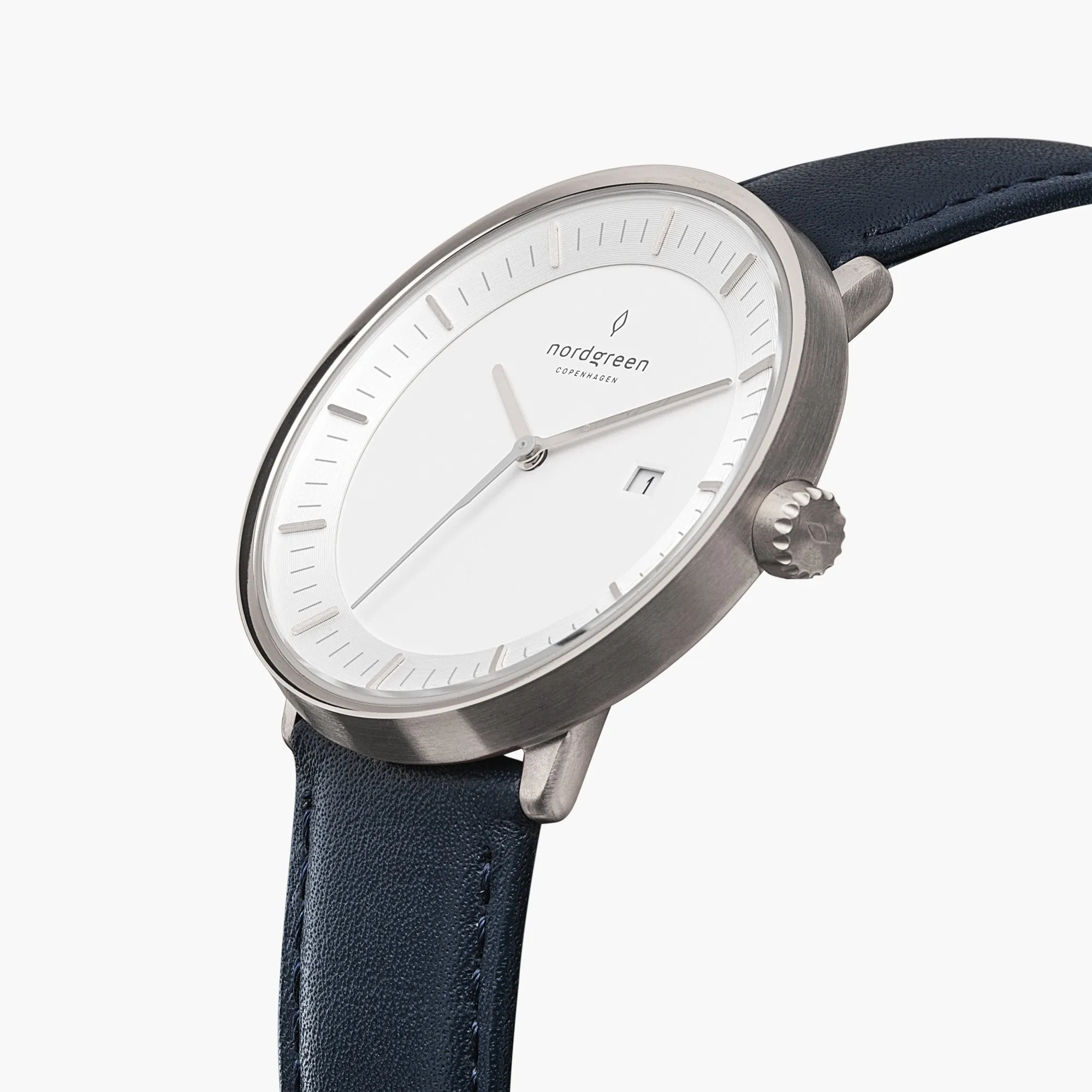 Philosopher - Navy Blue Leather