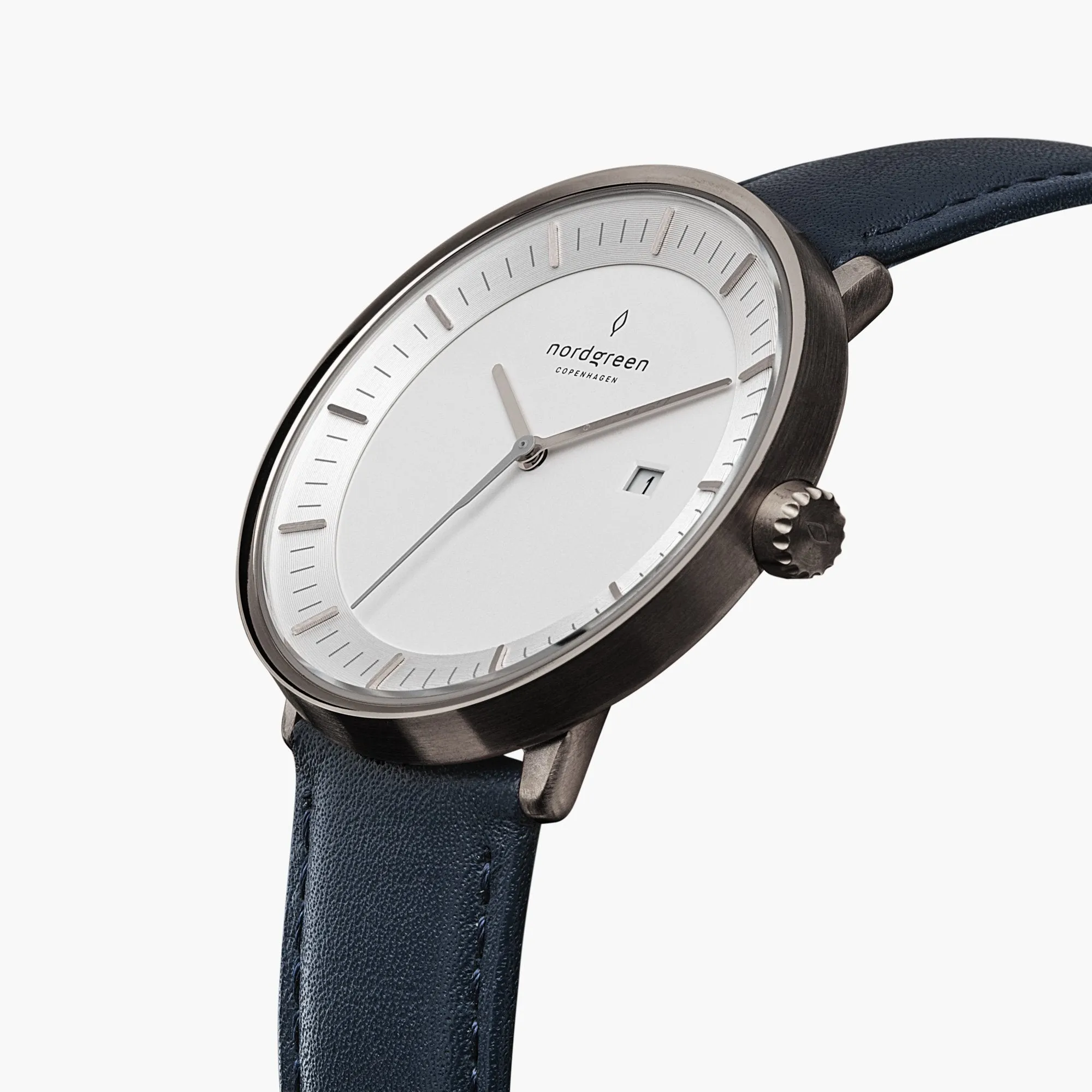 Philosopher - Navy Blue Leather