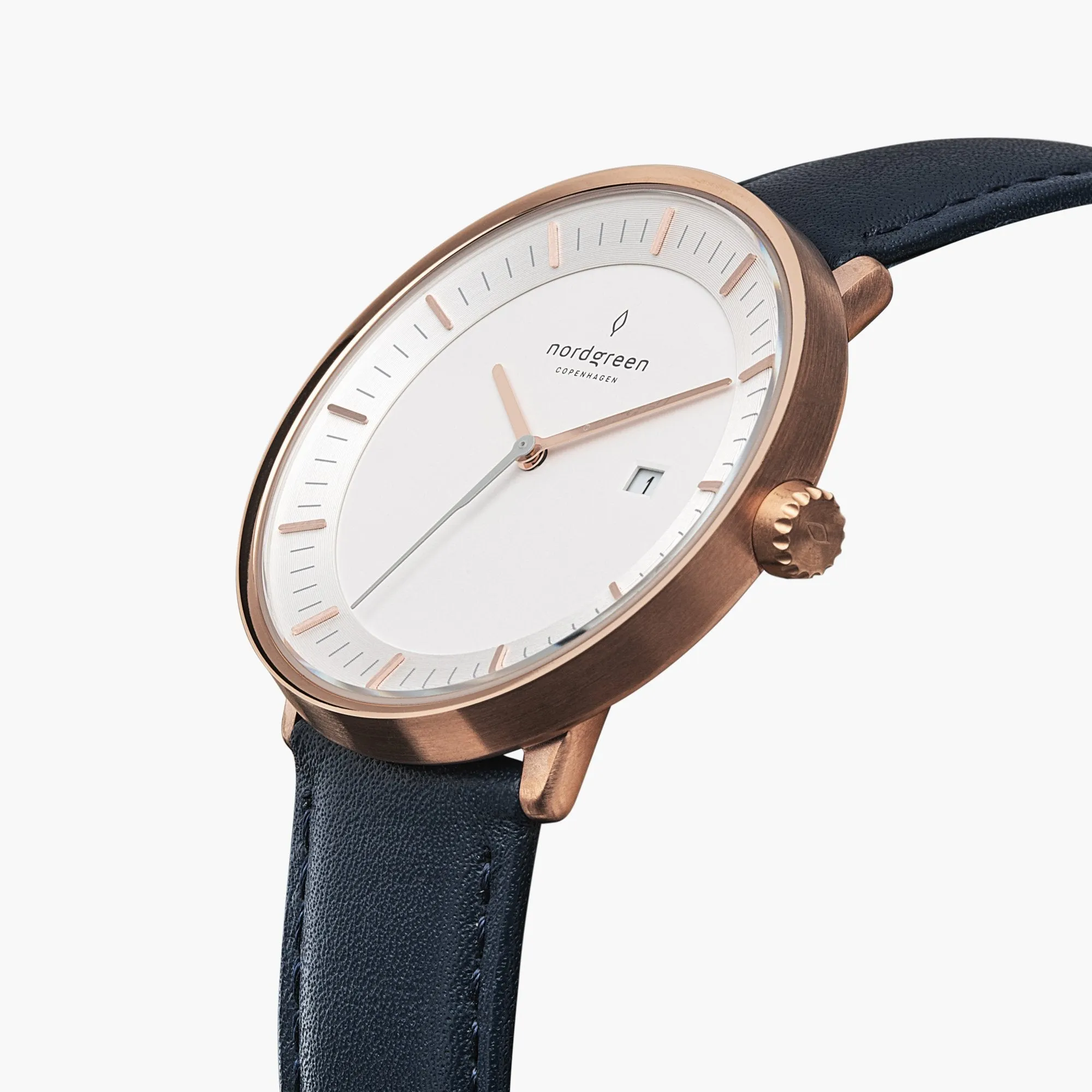 Philosopher - Navy Blue Leather