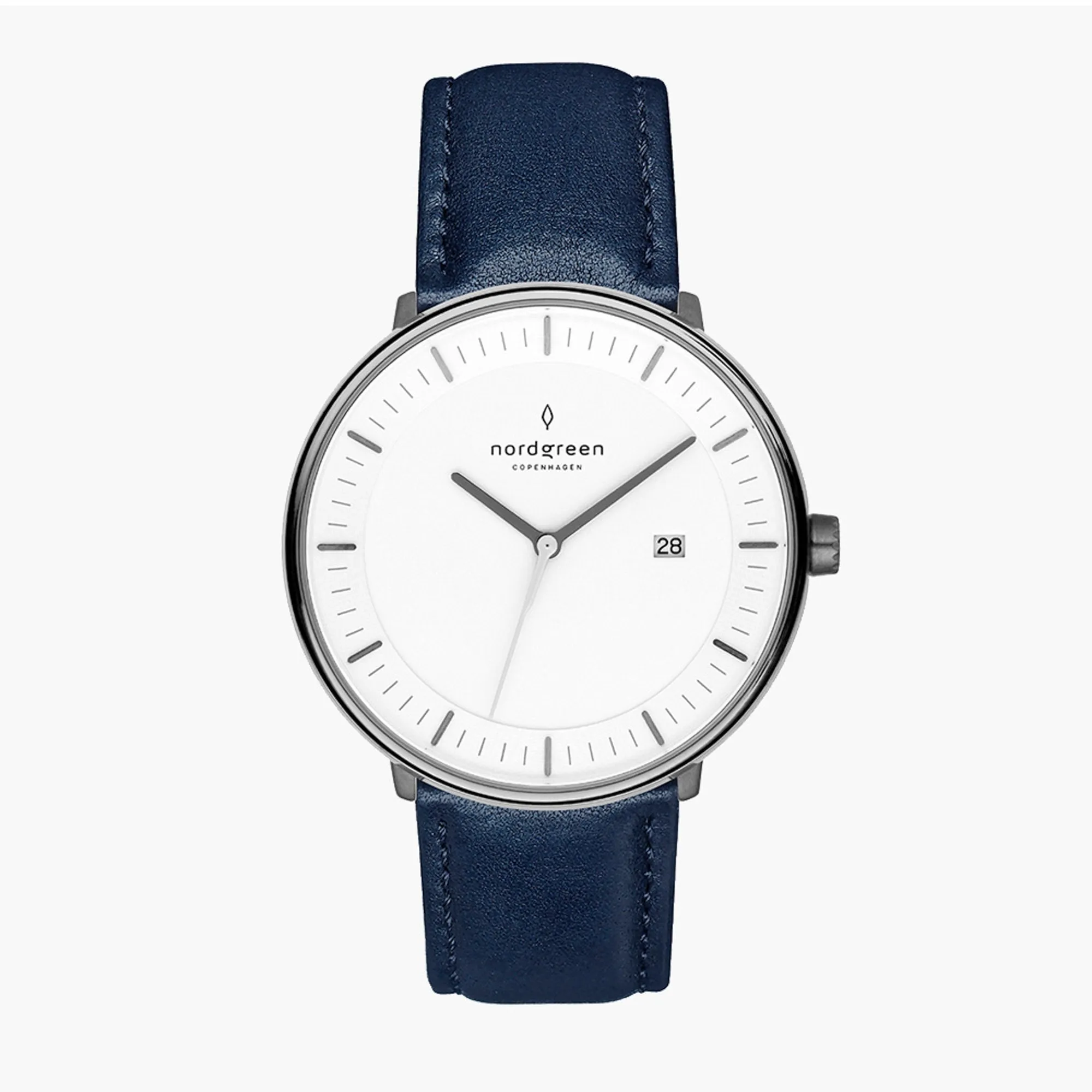 Philosopher - Navy Blue Leather