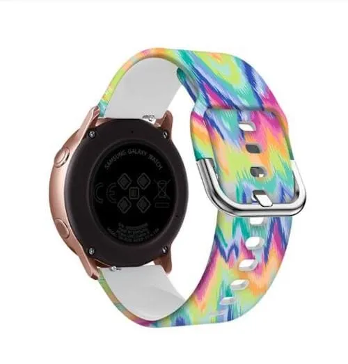 Silicone Pattern Watch Straps compatible with the Tommy Hilfiger 22mm Range