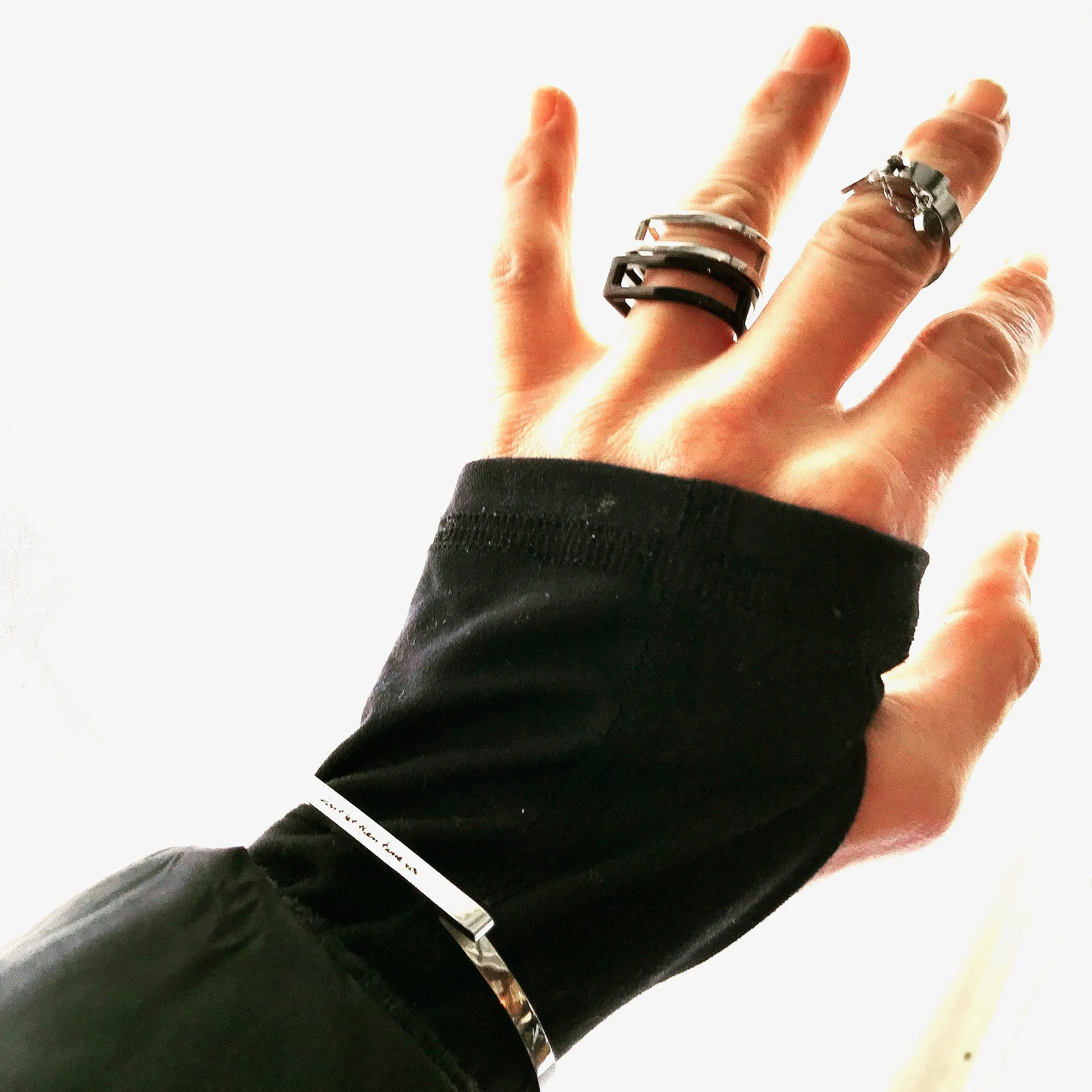 STIRRUP RING | Equestrian Style Ring | Stainless Steel Jewelry - AtelierCG