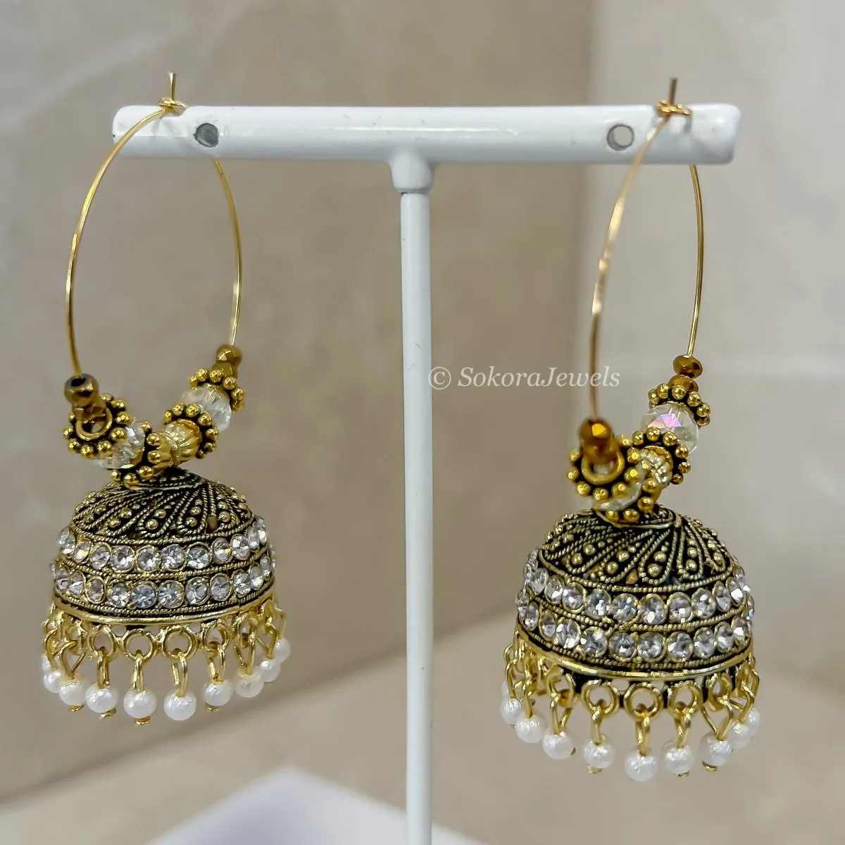 Taneya Jhumka Hoops
